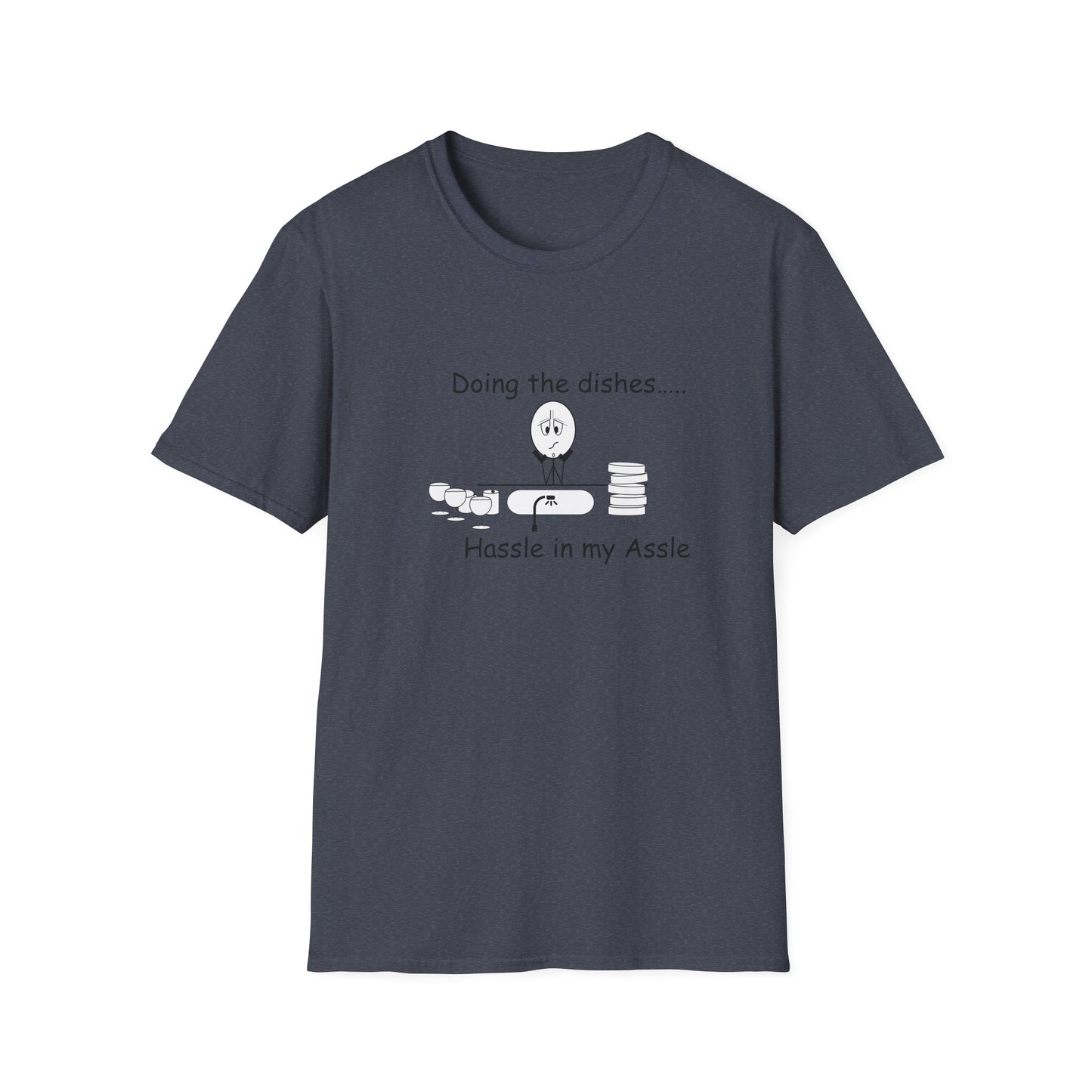 Doing the Dishes - T-Shirt for Everyday Wear