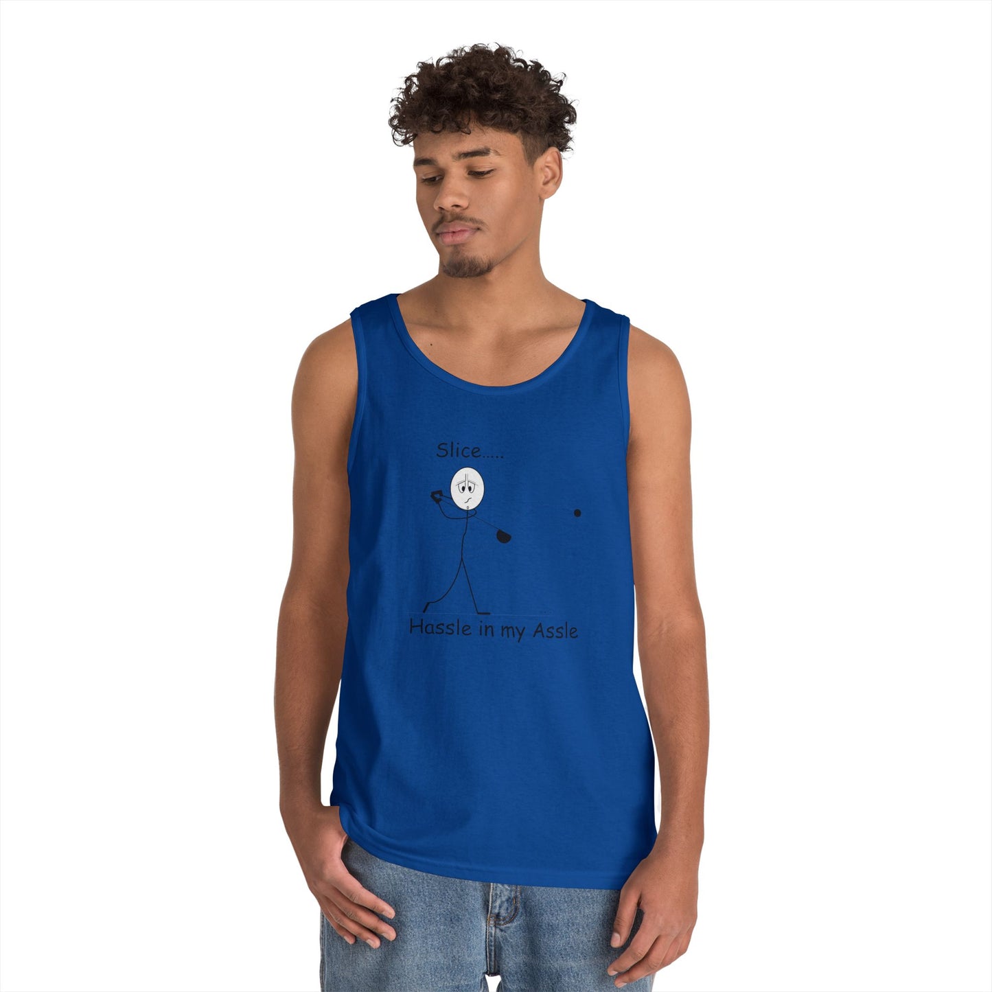 Slice - Hassle in my Assle - Unisex Tank Top