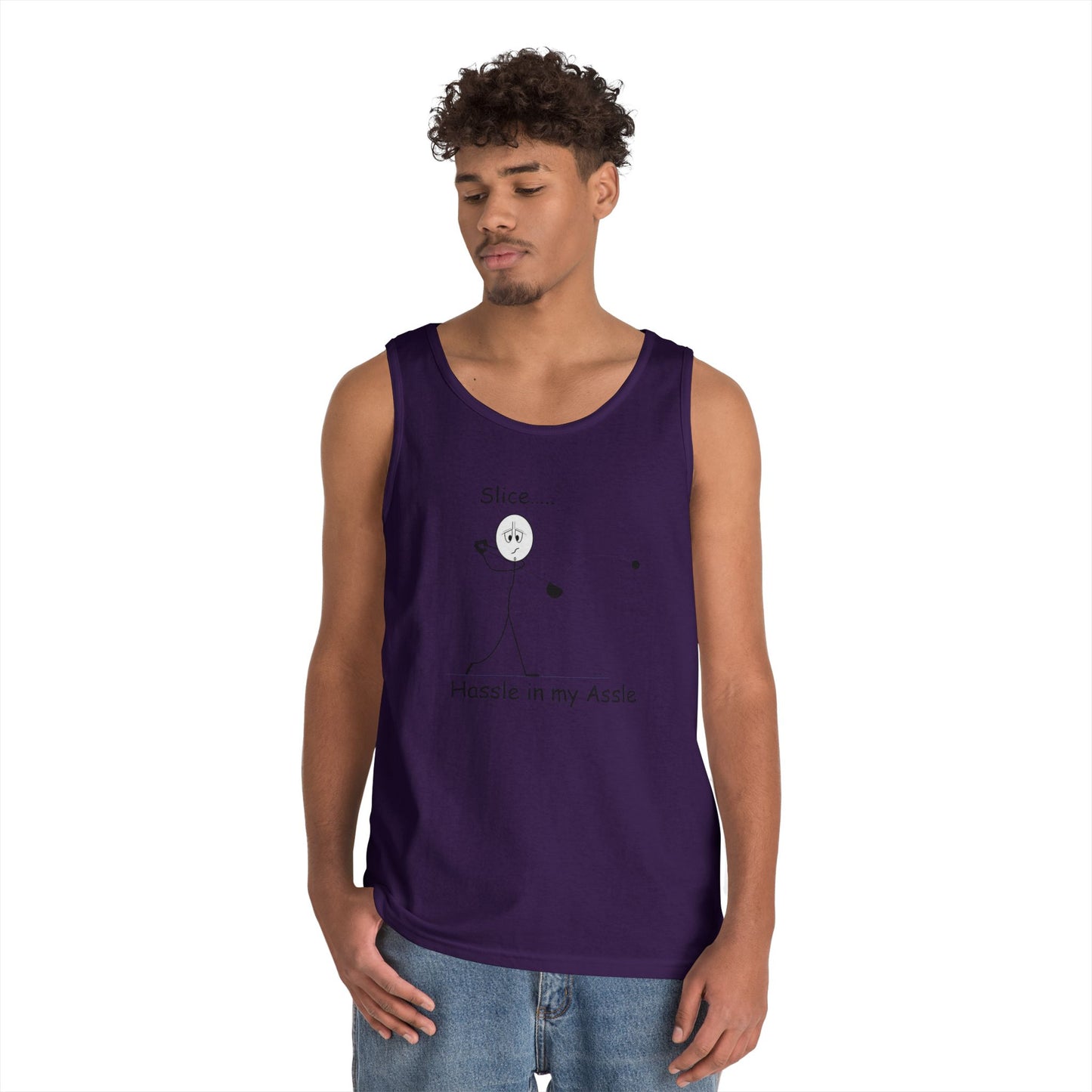 Slice - Hassle in my Assle - Unisex Tank Top