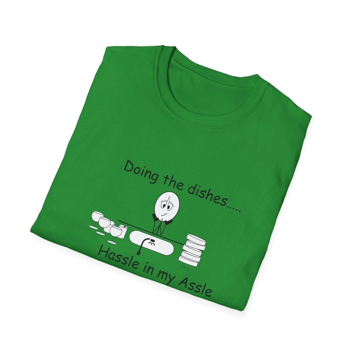 Doing the Dishes - T-Shirt for Everyday Wear
