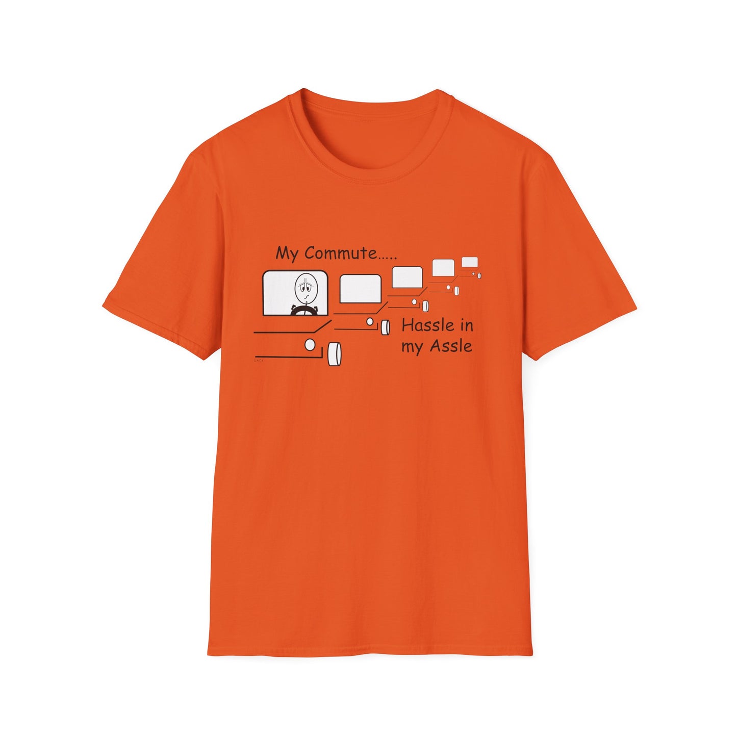 My Commute - T-Shirt for Everyday Wear