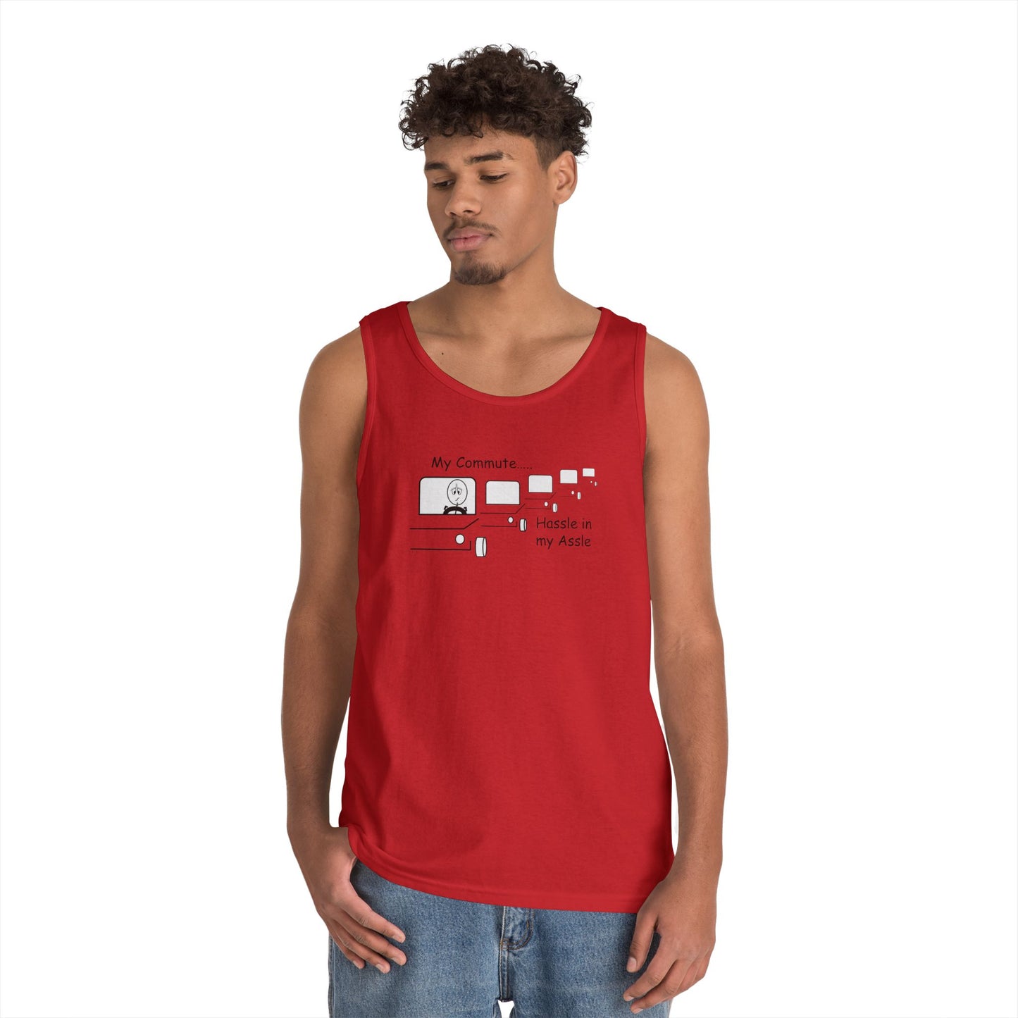 My Commute - Hassle in my Assle - Unisex Tank Top