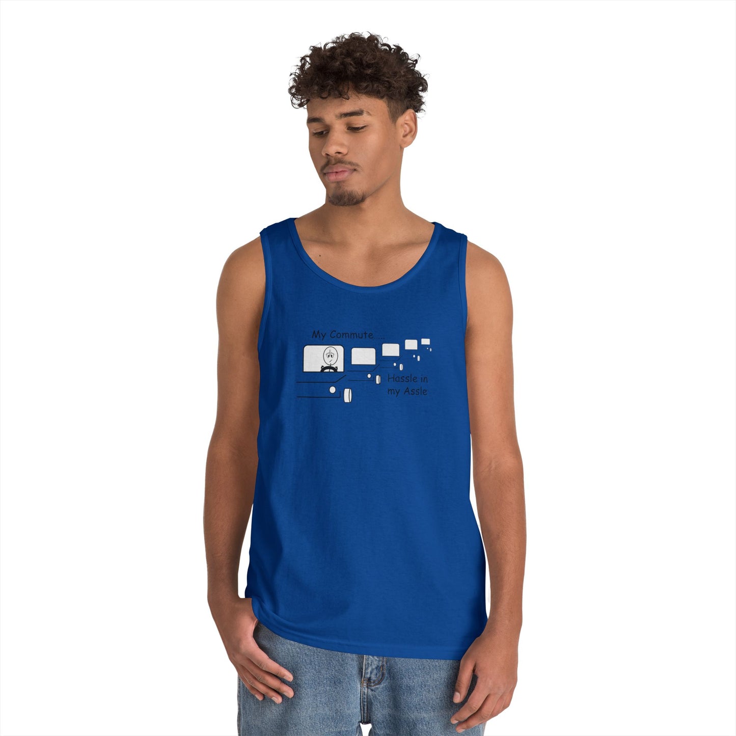 My Commute - Hassle in my Assle - Unisex Tank Top