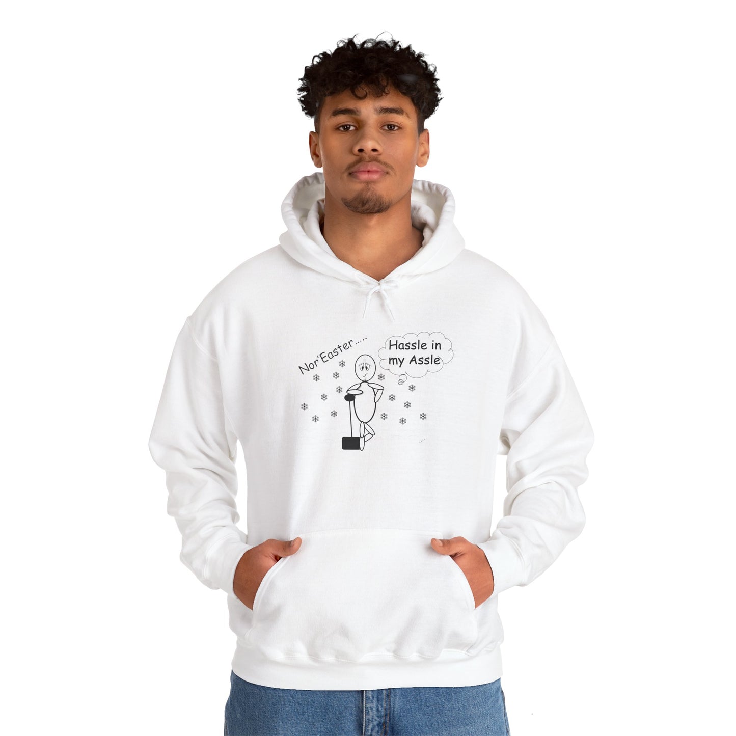Nor' Easter - Hassle in my Assle Hoodie