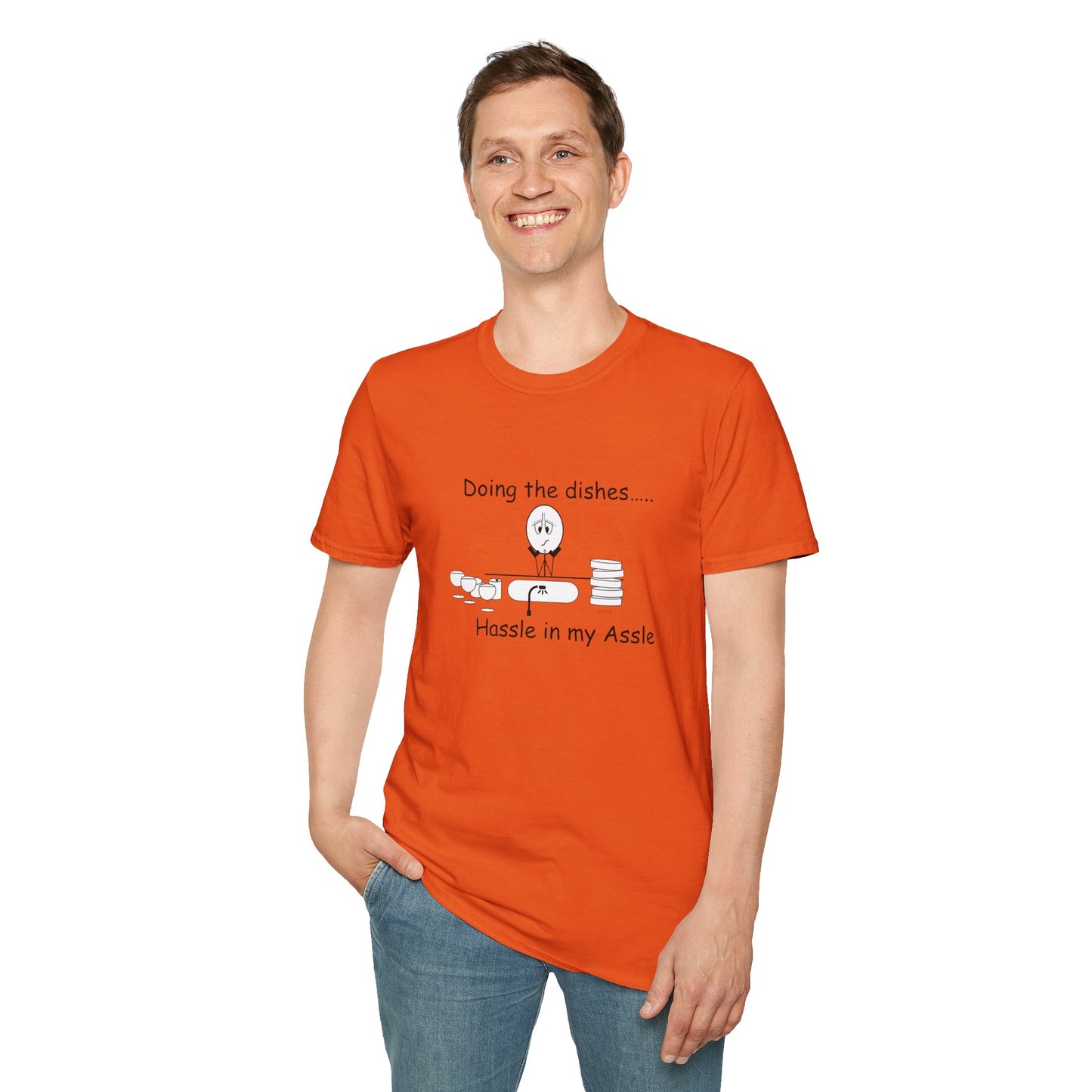 Doing the Dishes - T-Shirt for Everyday Wear