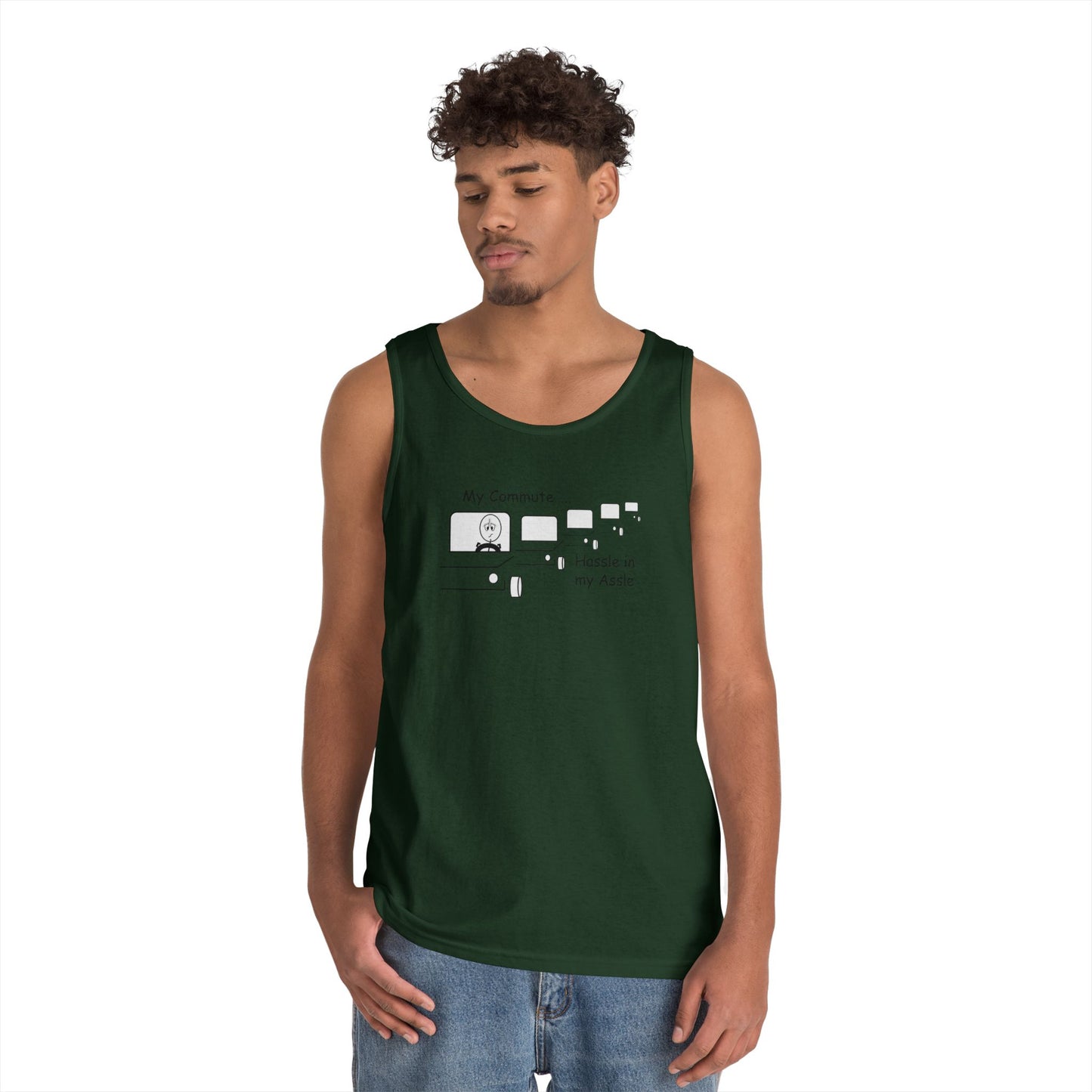 My Commute - Hassle in my Assle - Unisex Tank Top