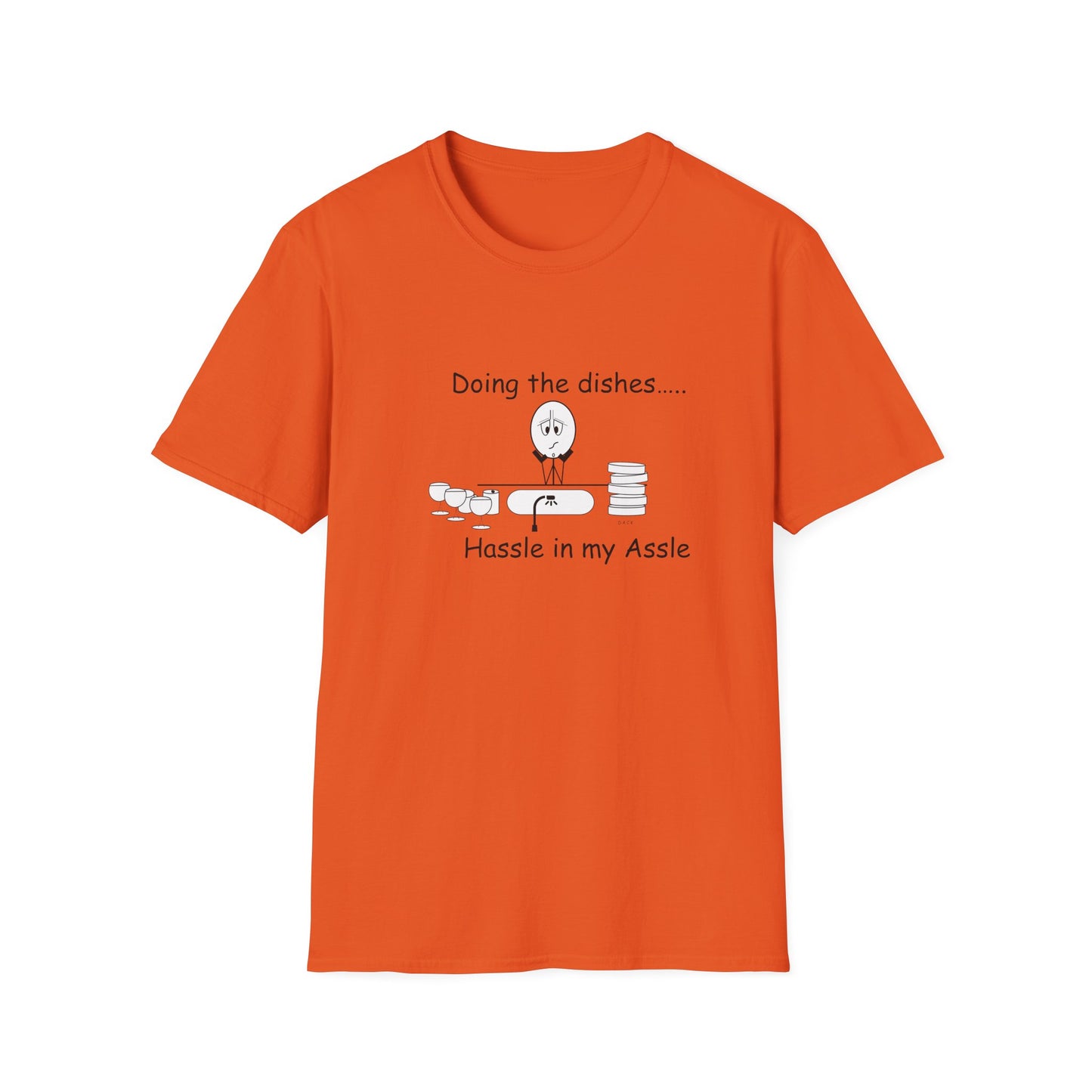 Doing the Dishes - T-Shirt for Everyday Wear