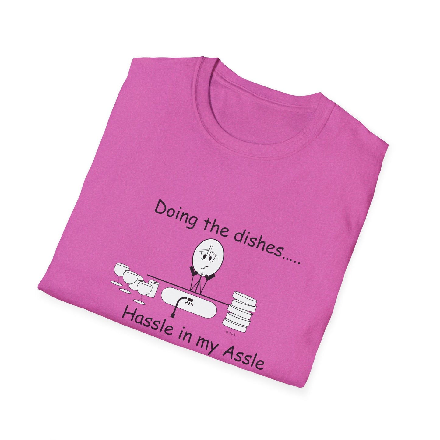 Doing the Dishes - T-Shirt for Everyday Wear