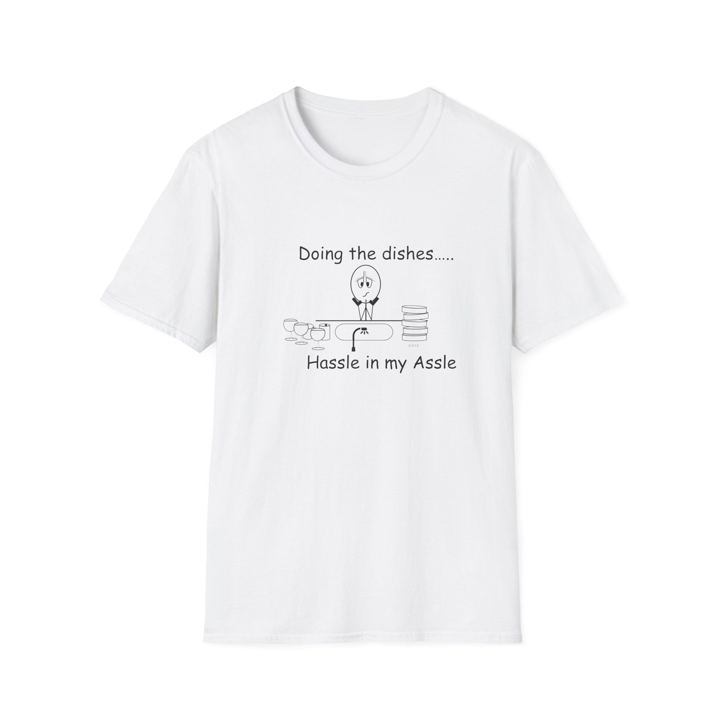 Doing the Dishes - T-Shirt for Everyday Wear
