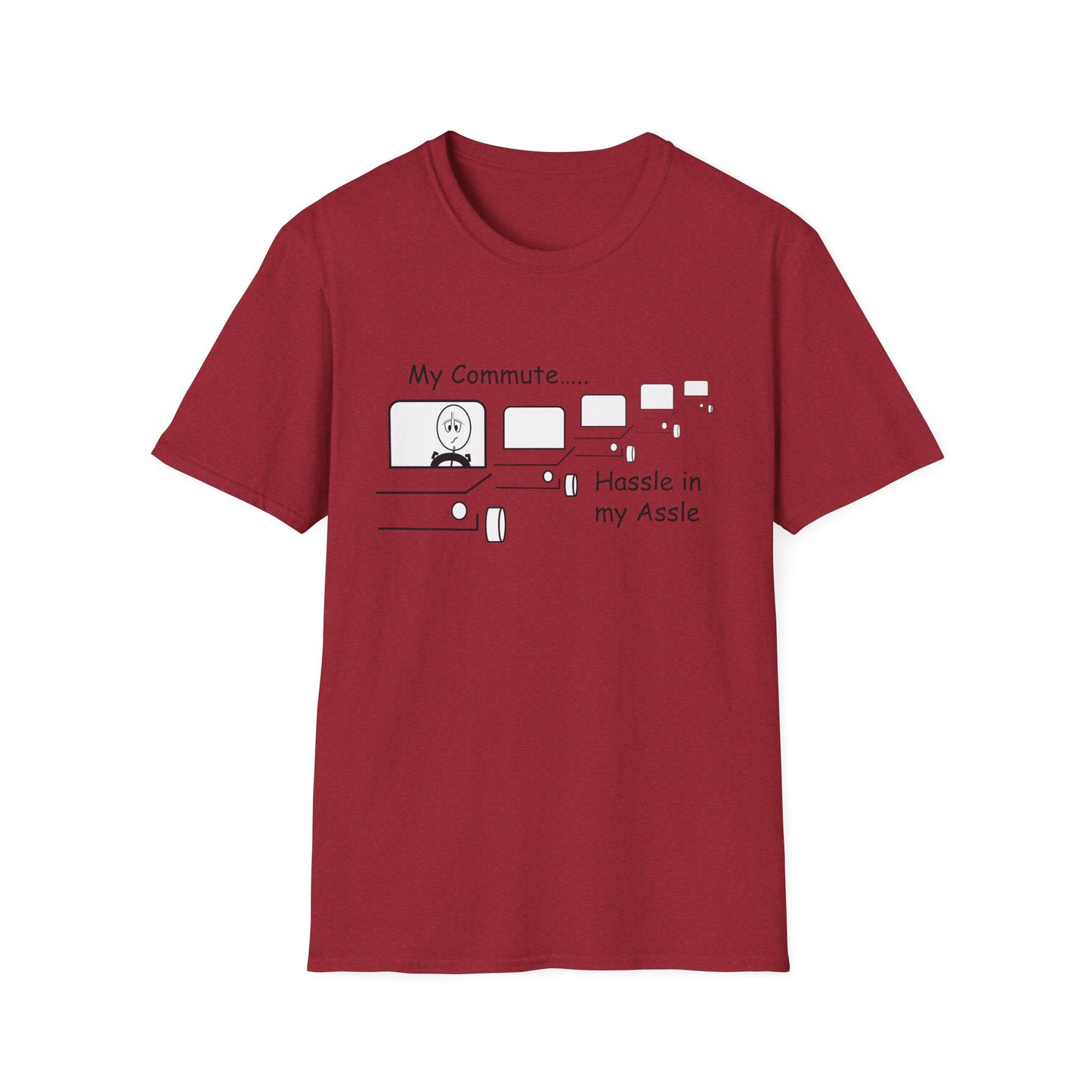 My Commute - T-Shirt for Everyday Wear