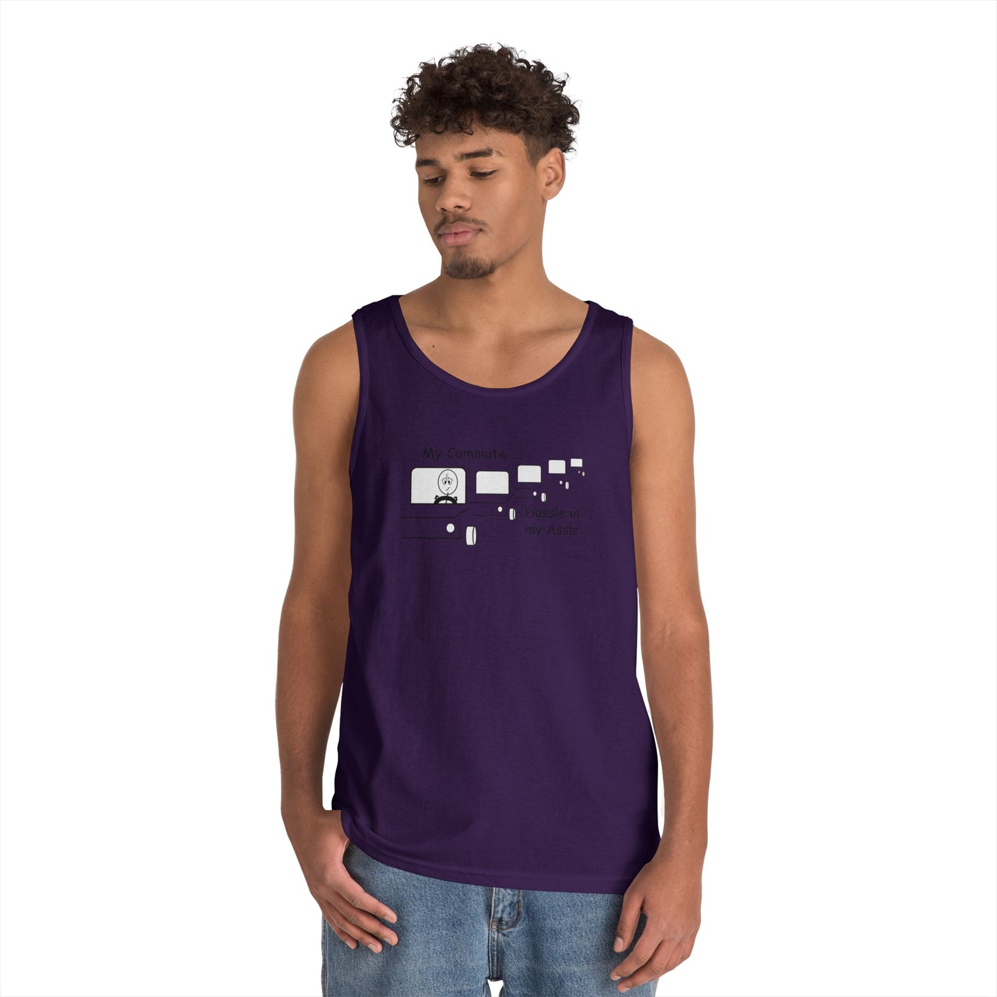 My Commute - Hassle in my Assle - Unisex Tank Top