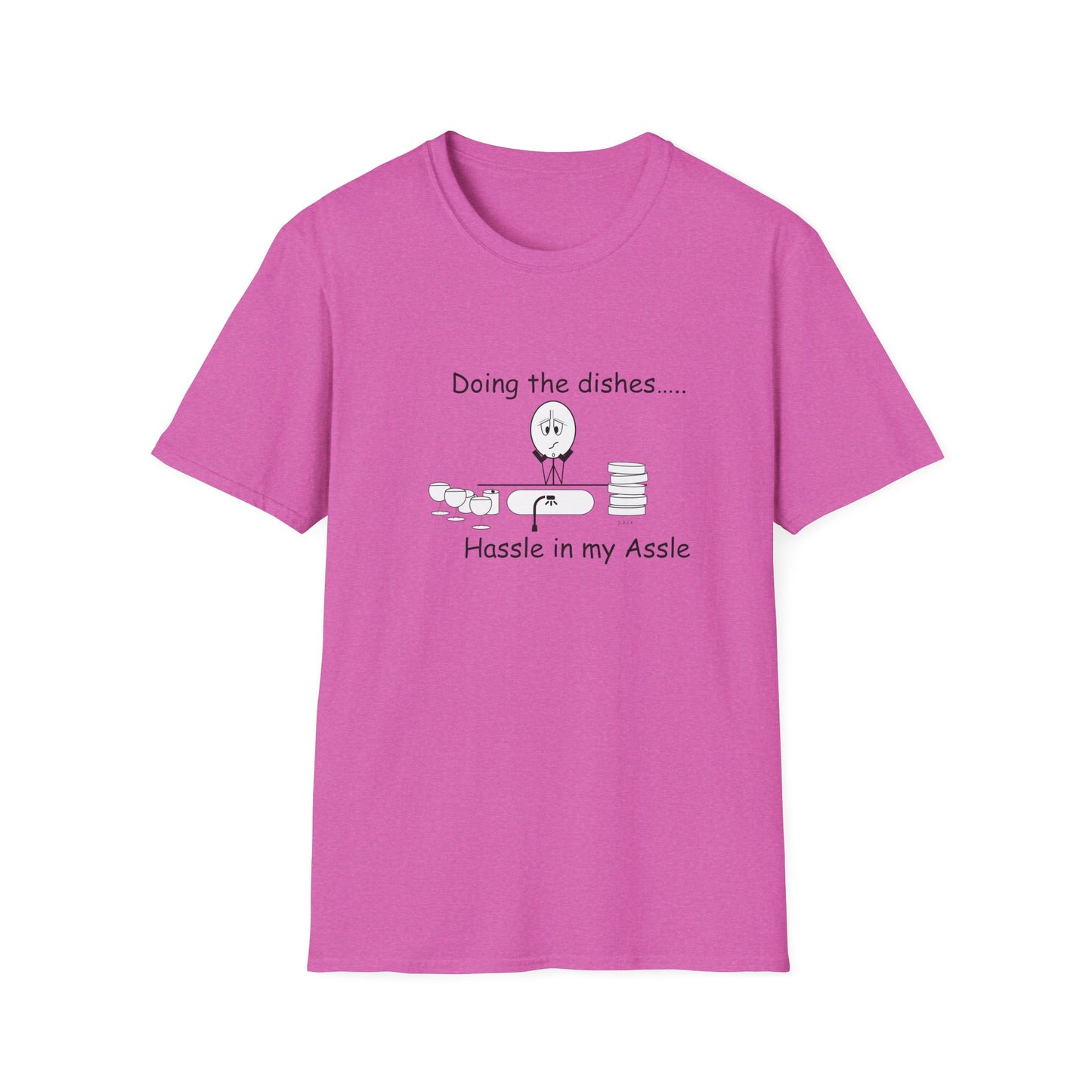 Doing the Dishes - T-Shirt for Everyday Wear