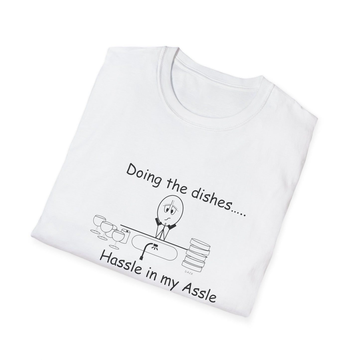 Doing the Dishes - T-Shirt for Everyday Wear