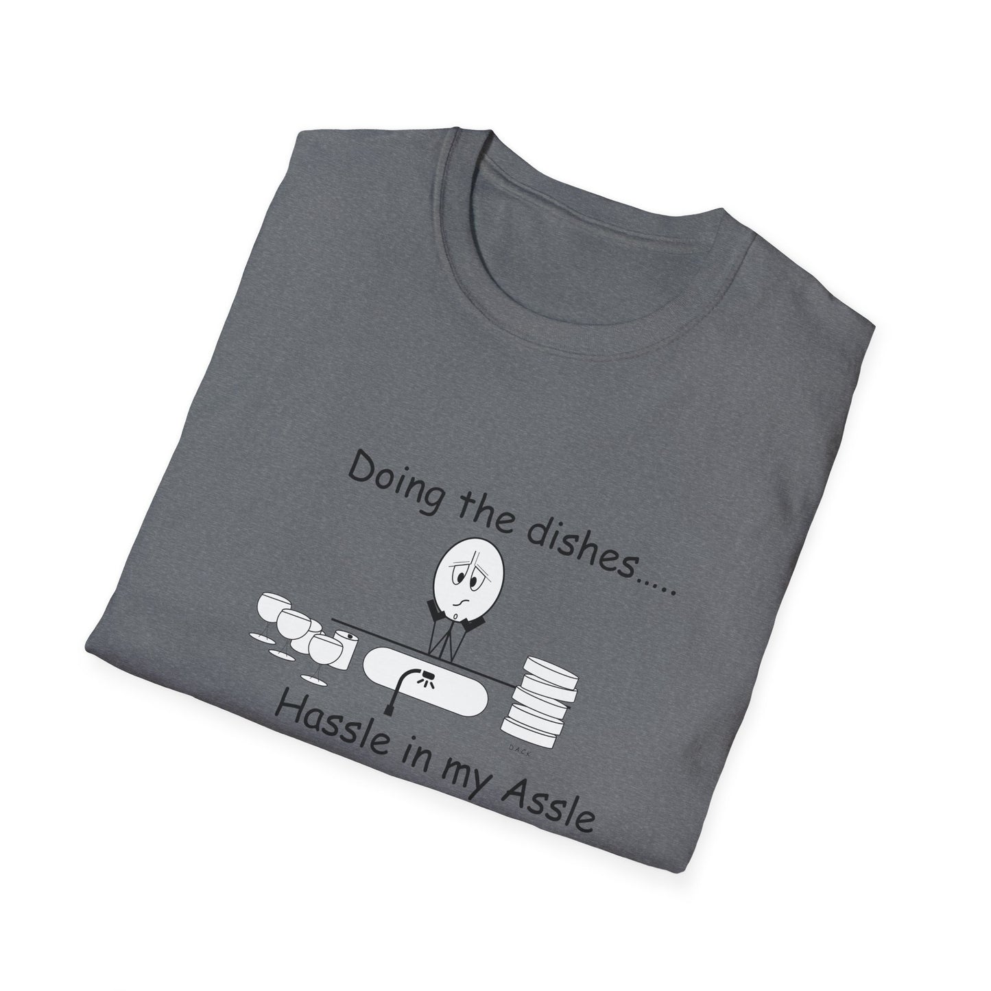 Doing the Dishes - T-Shirt for Everyday Wear