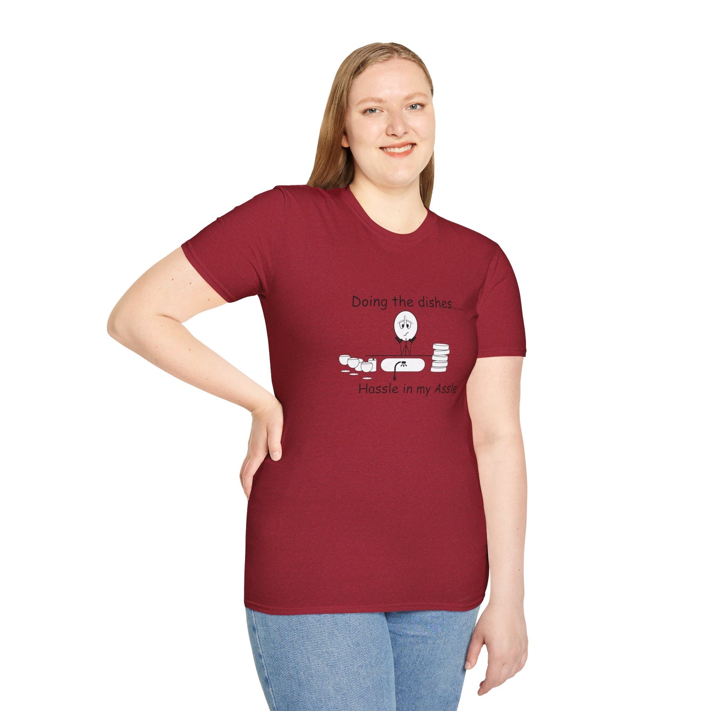 Doing the Dishes - T-Shirt for Everyday Wear