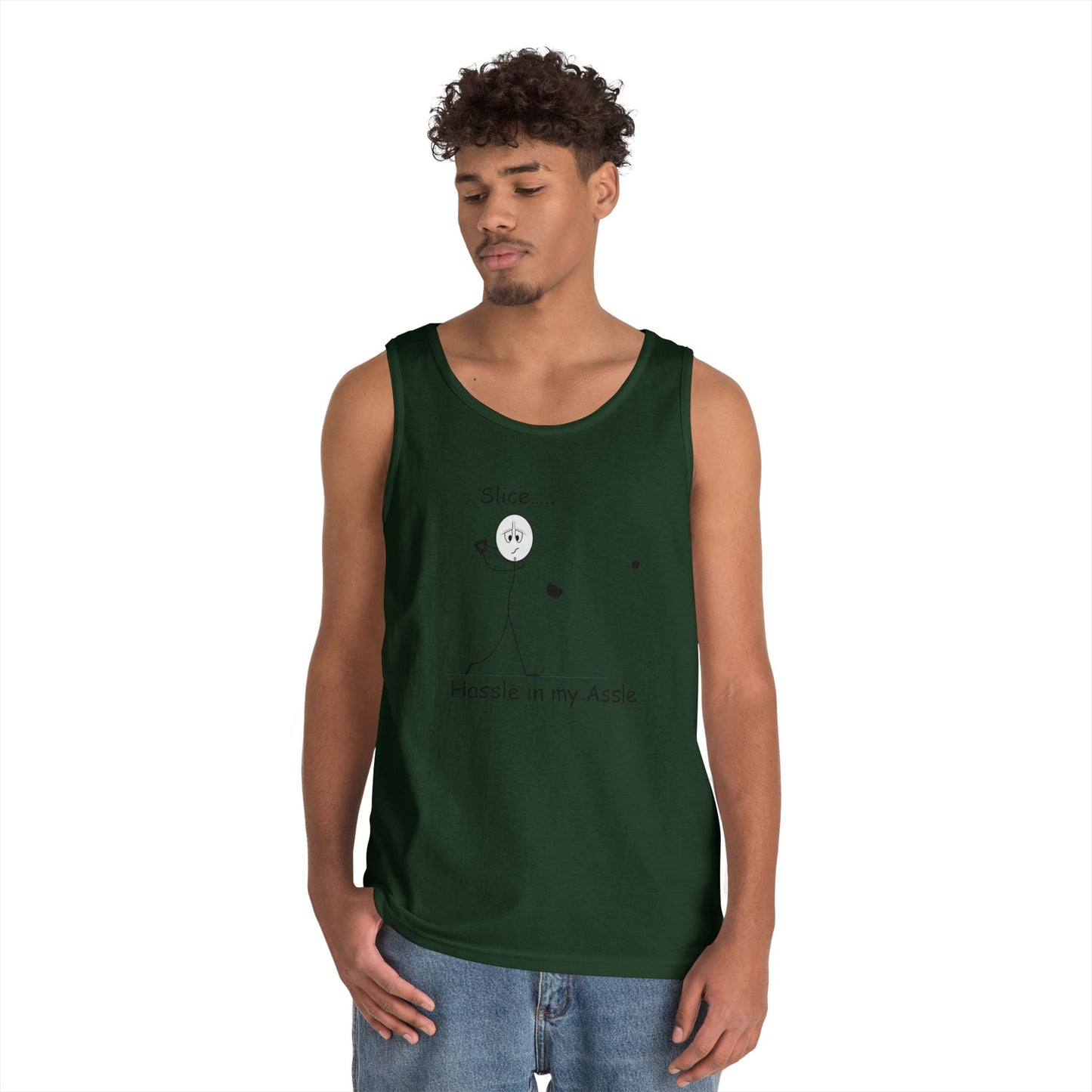 Slice - Hassle in my Assle - Unisex Tank Top