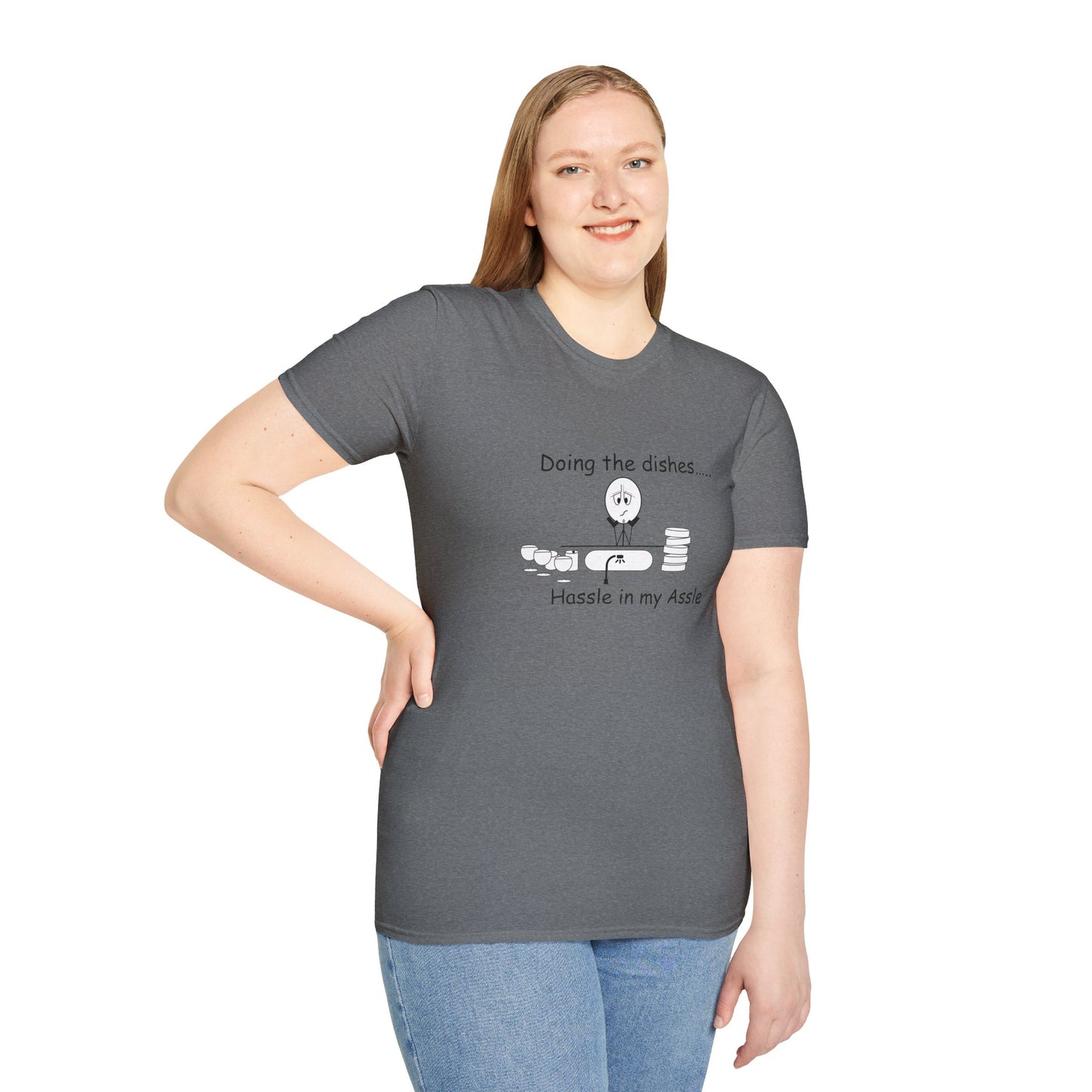 Doing the Dishes - T-Shirt for Everyday Wear