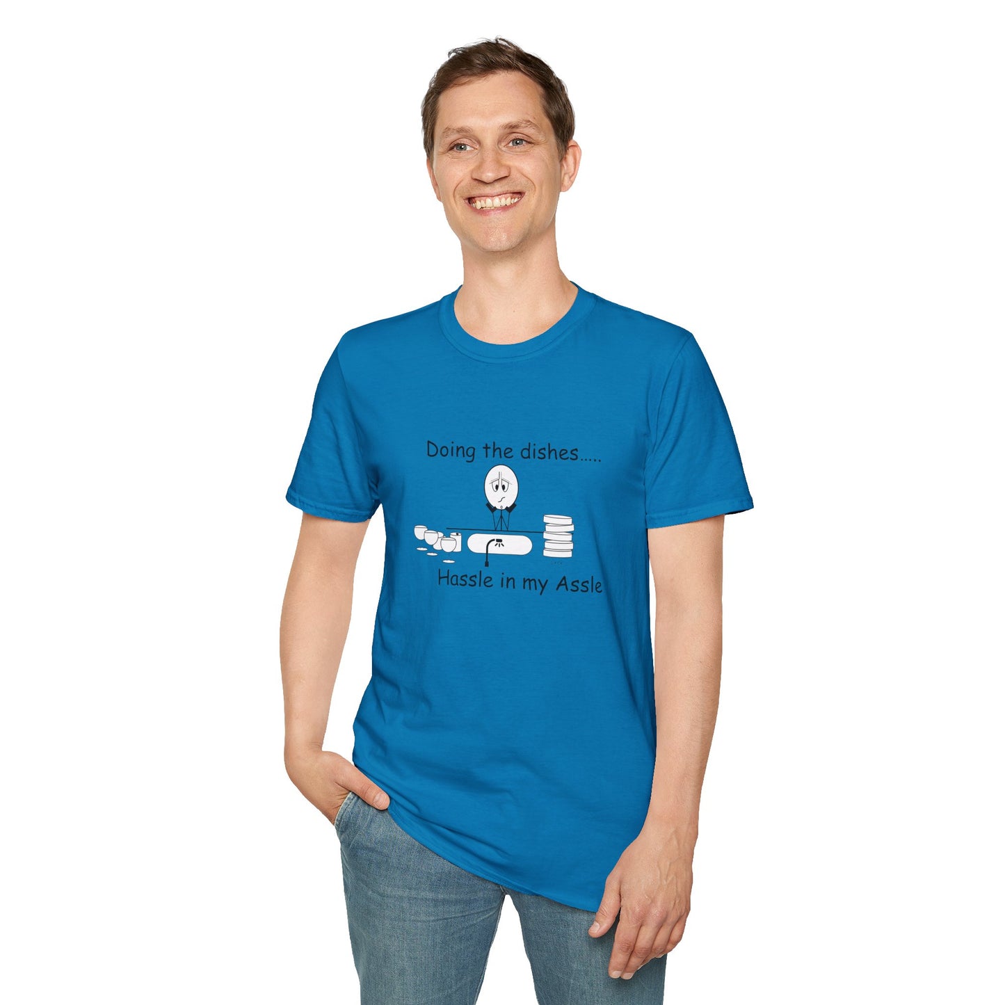 Doing the Dishes - T-Shirt for Everyday Wear