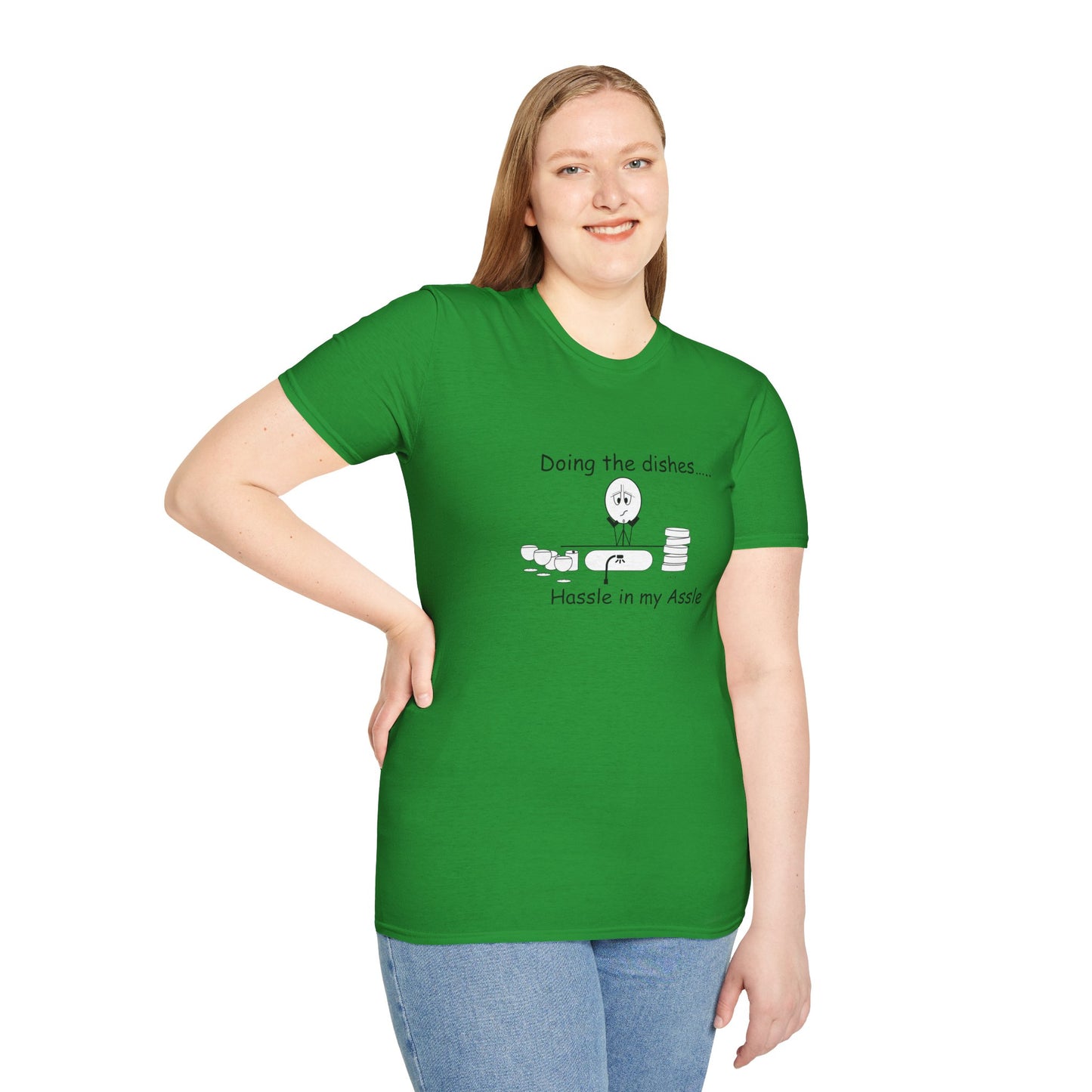 Doing the Dishes - T-Shirt for Everyday Wear