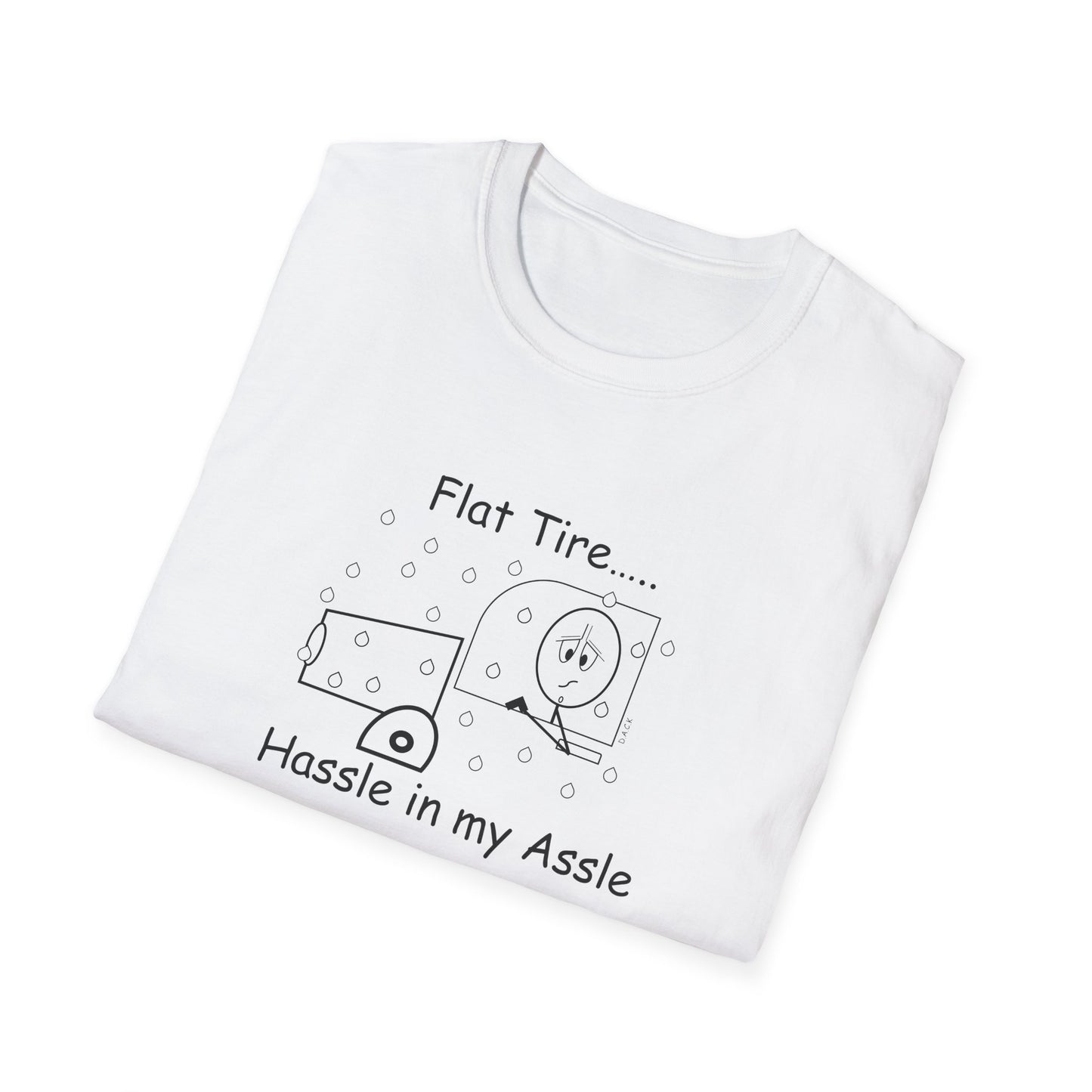 Flat Tire - T-Shirt for Everyday Wear