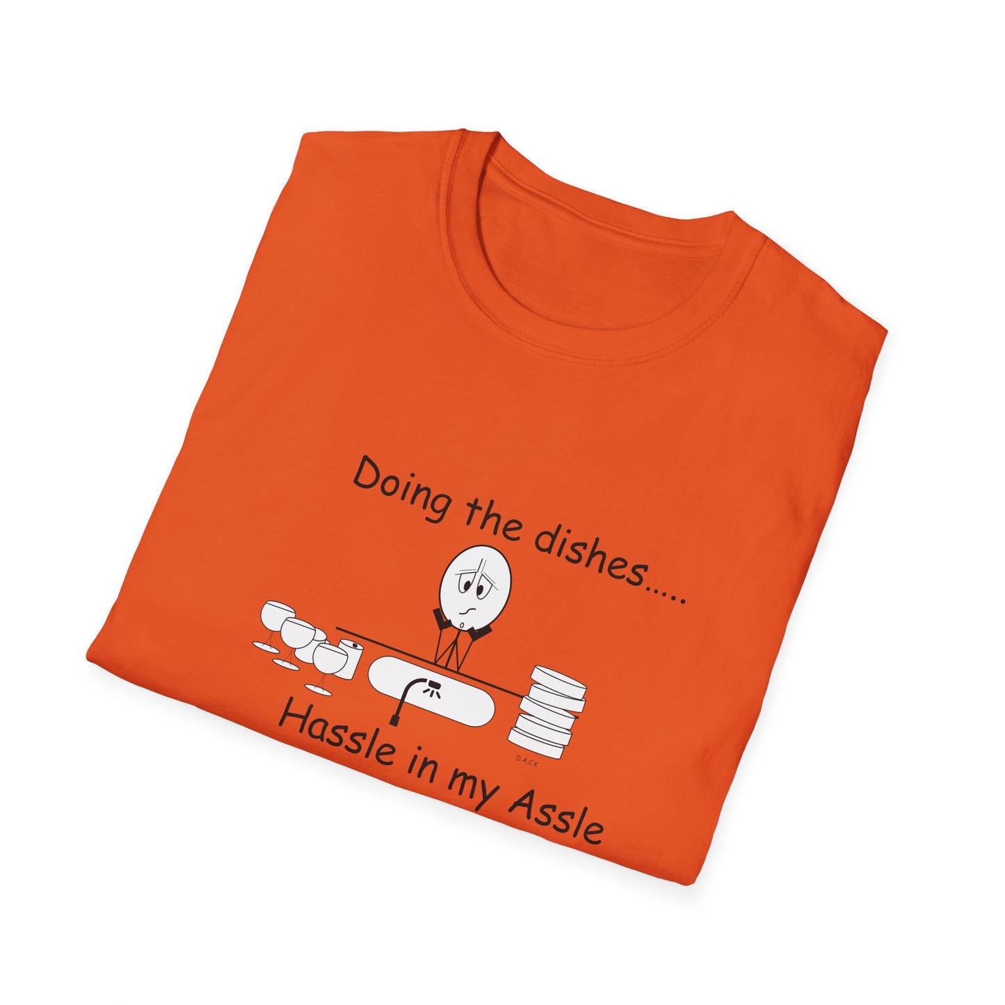 Doing the Dishes - T-Shirt for Everyday Wear