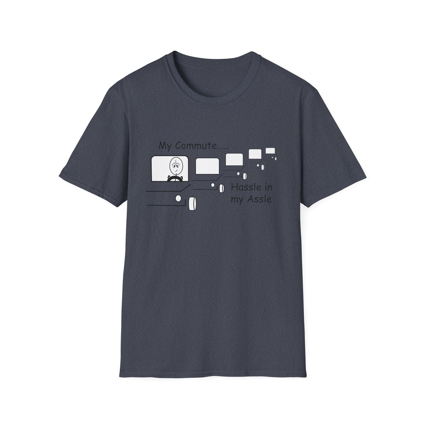My Commute - T-Shirt for Everyday Wear
