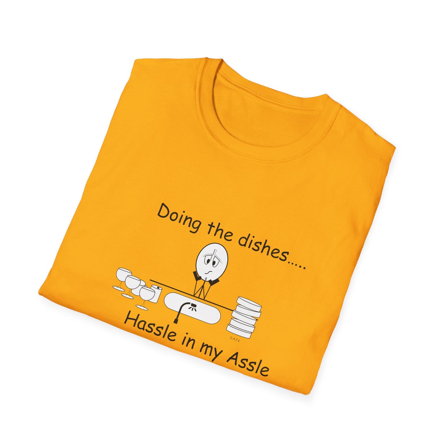 Doing the Dishes - T-Shirt for Everyday Wear