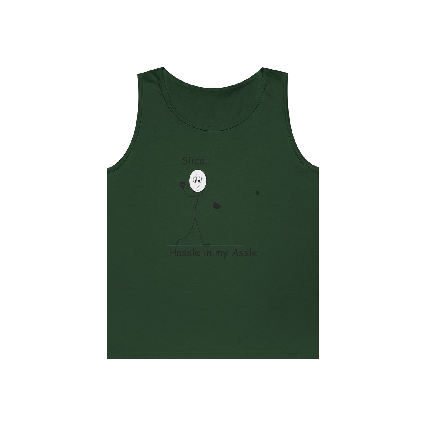 Slice - Hassle in my Assle - Unisex Tank Top