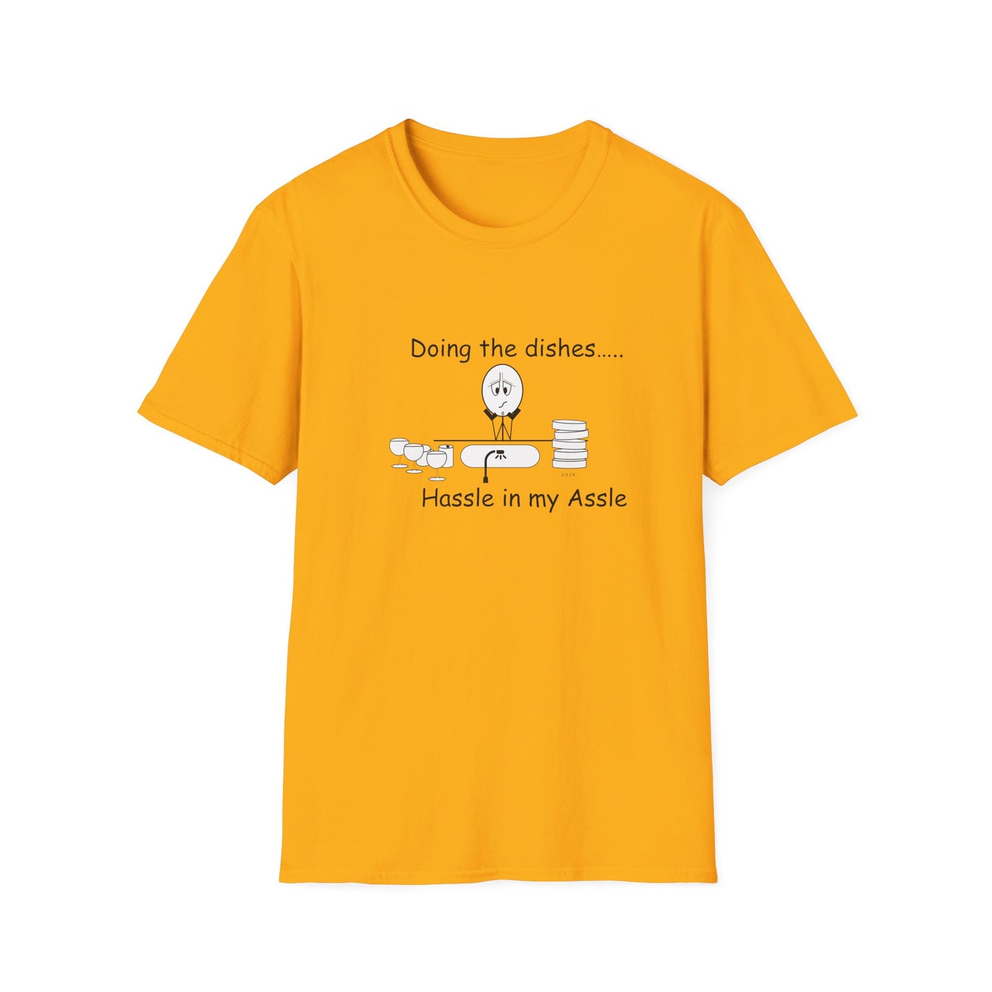 Doing the Dishes - T-Shirt for Everyday Wear