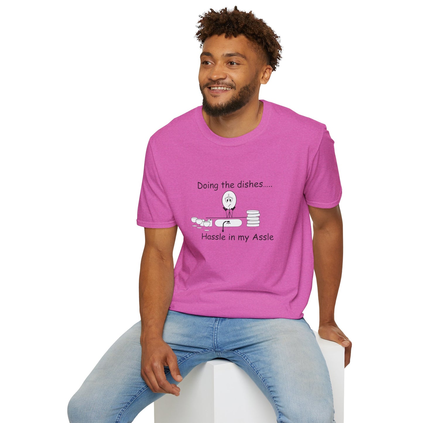 Doing the Dishes - T-Shirt for Everyday Wear