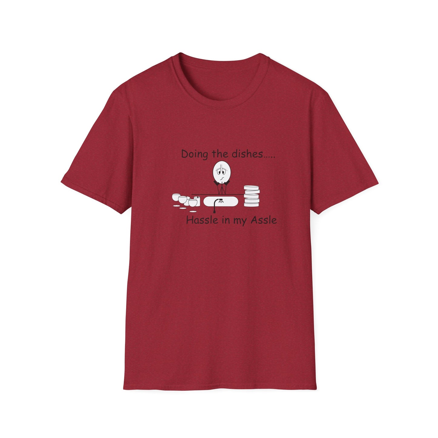 Doing the Dishes - T-Shirt for Everyday Wear