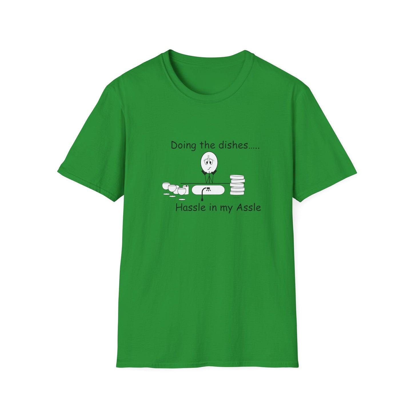 Doing the Dishes - T-Shirt for Everyday Wear