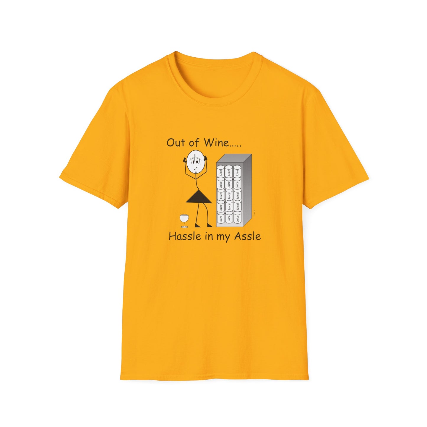 Out of Wine - T-Shirt for Everyday Wear