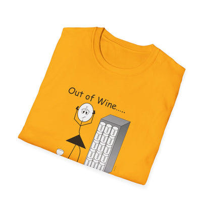 Out of Wine - T-Shirt for Everyday Wear