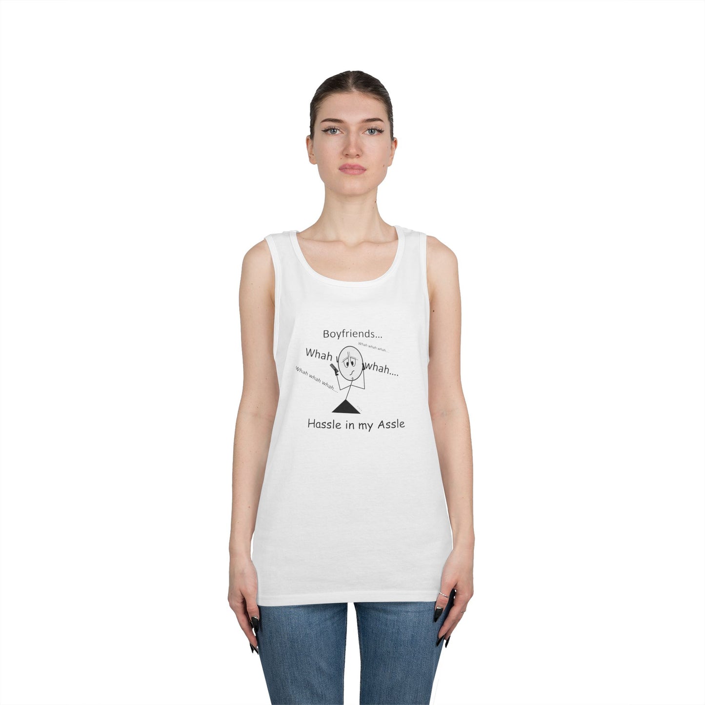 Boyfriends - Hassle in my Assle - Unisex Tank Top