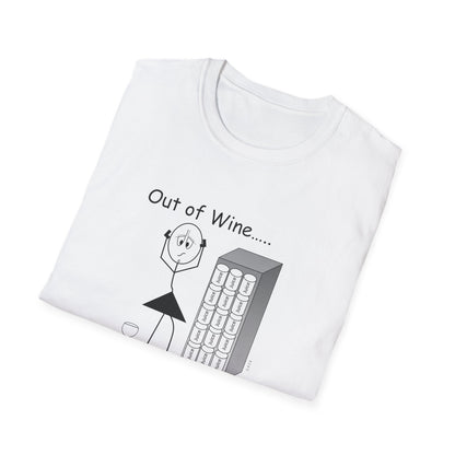 Out of Wine - T-Shirt for Everyday Wear