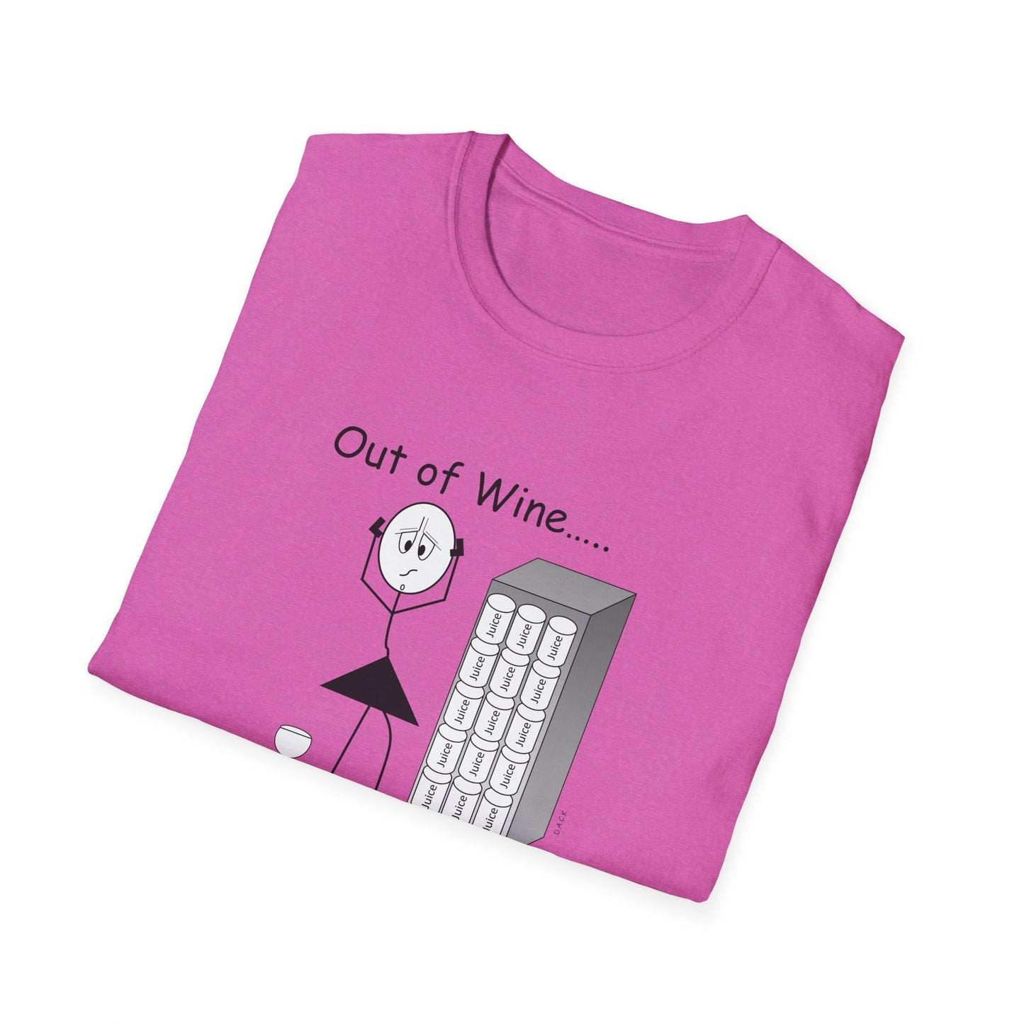 Out of Wine - T-Shirt for Everyday Wear