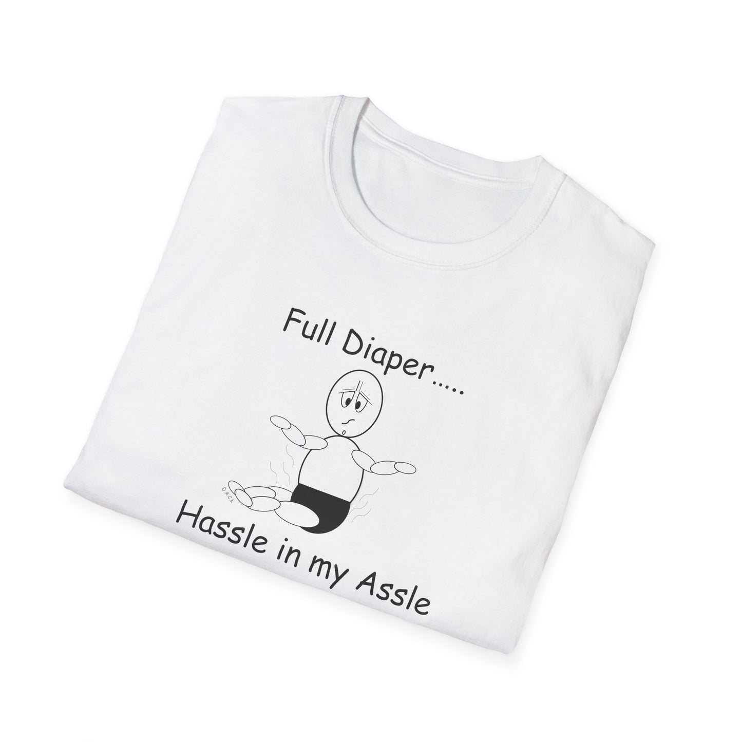 Full Diaper - T-Shirt for Everyday Wear