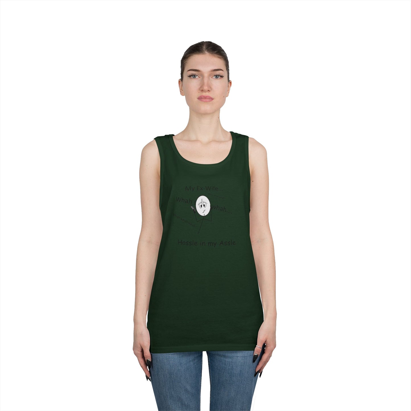 My Ex Wife - Hassle in my Assle - Unisex Tank Top