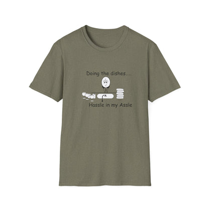 Doing the Dishes - T-Shirt for Everyday Wear