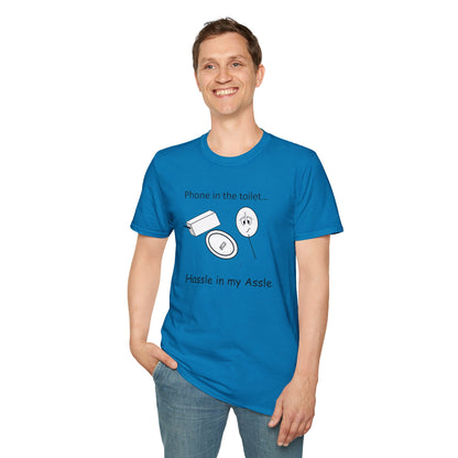 Phone in the toilet - T-Shirt for Everyday Wear