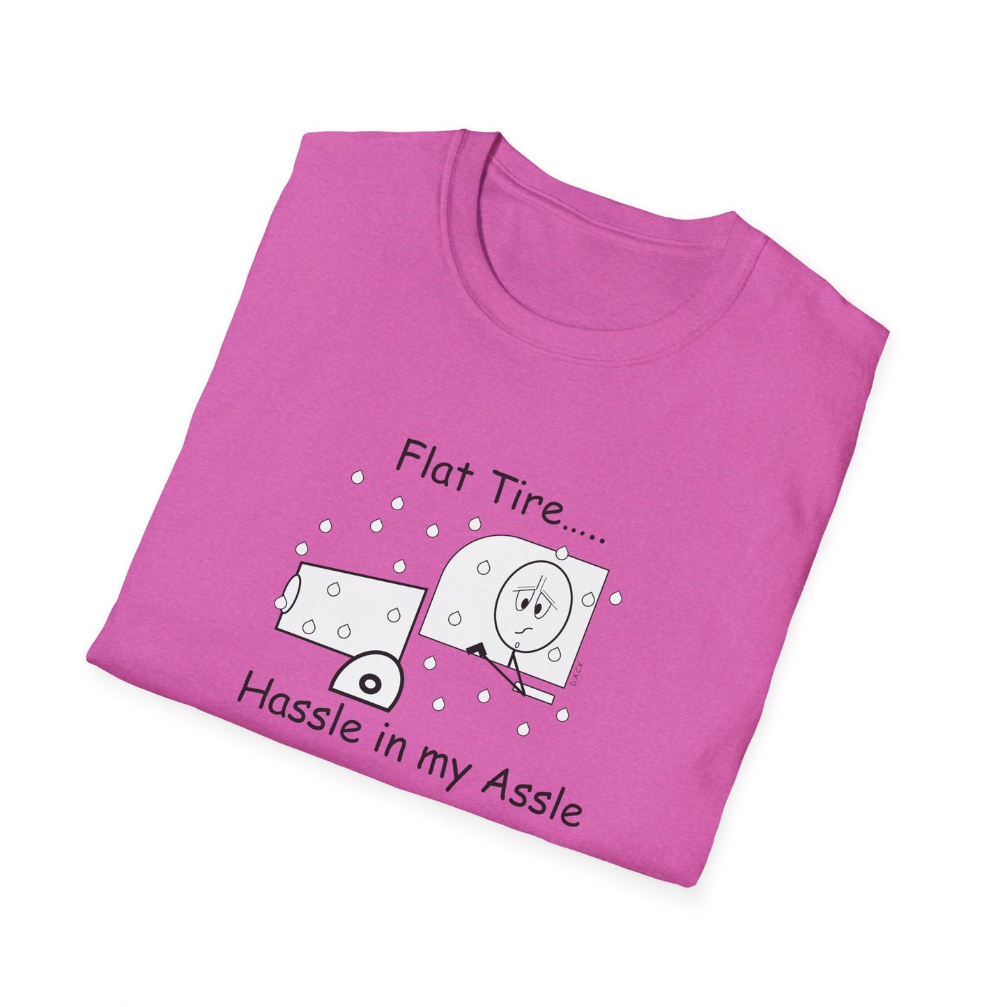 Flat Tire - T-Shirt for Everyday Wear