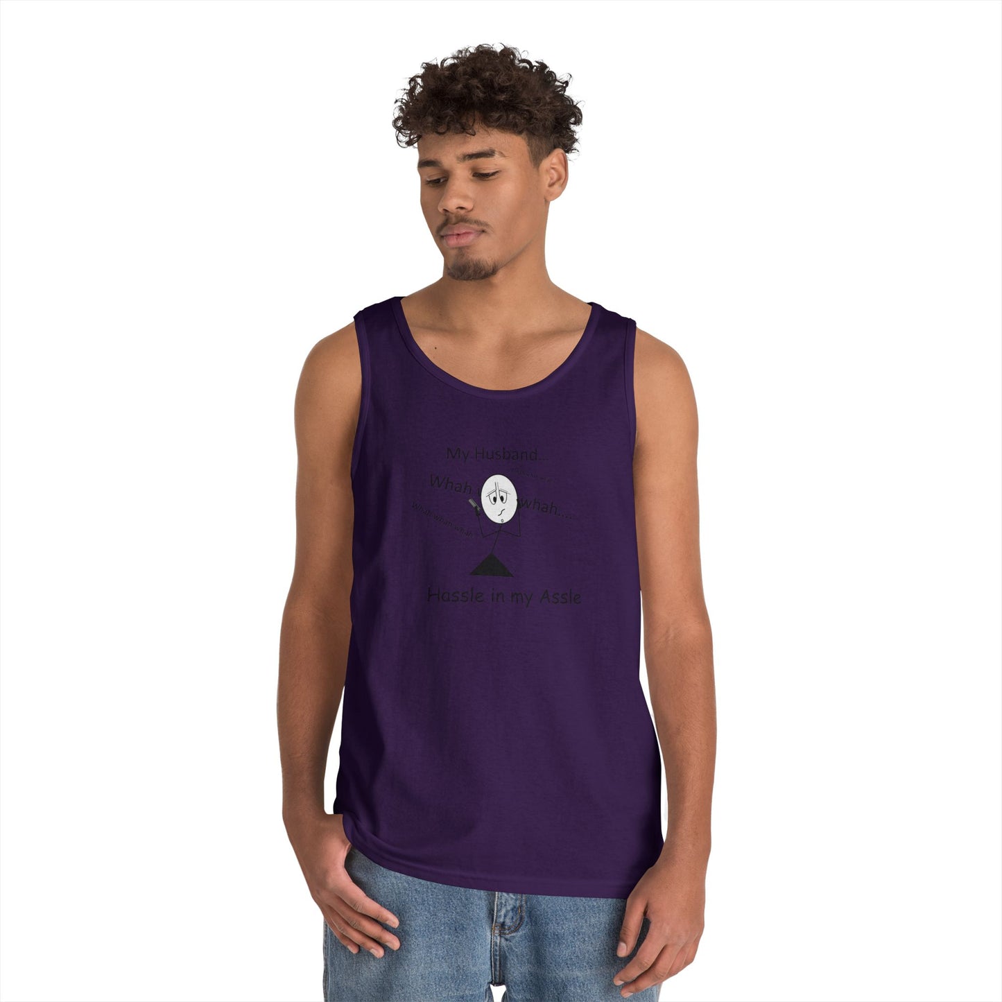 Husbands - Hassle in my Assle - Unisex Tank Top