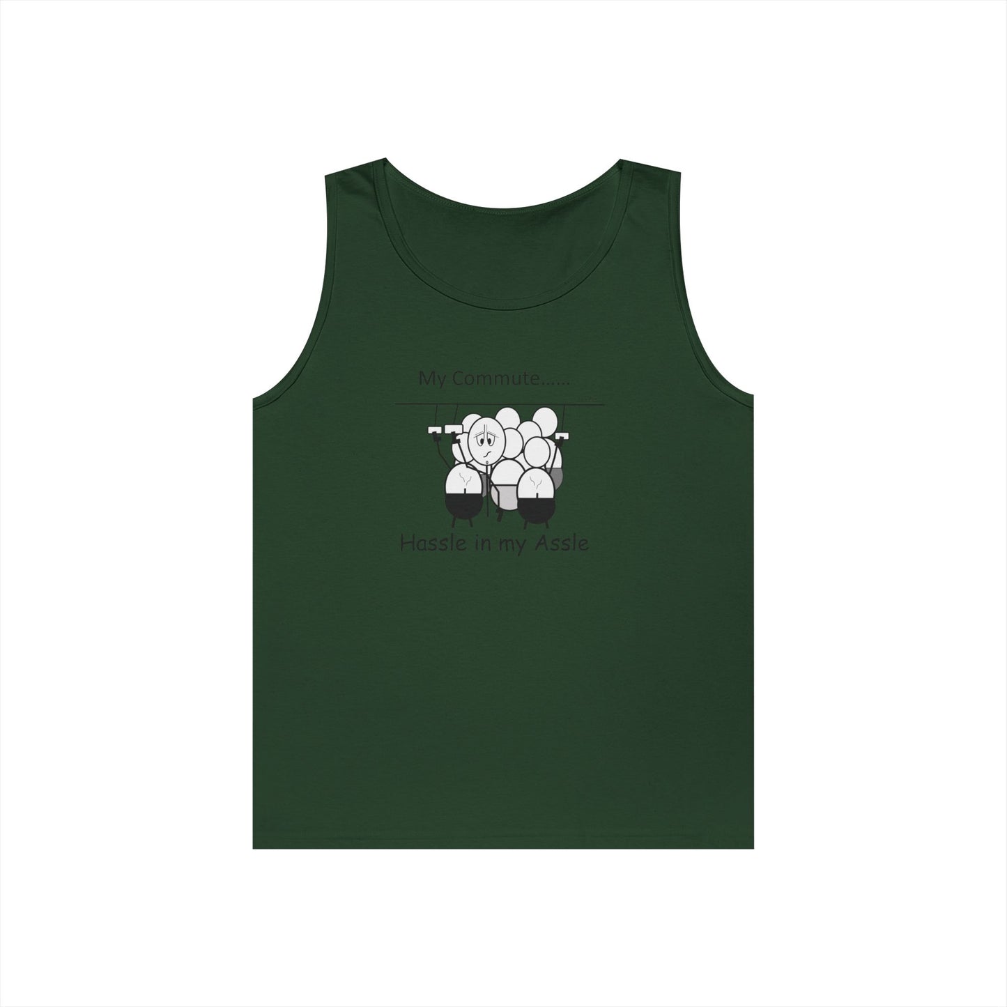 Commuting 2 - Hassle in my Assle - Unisex Tank Top