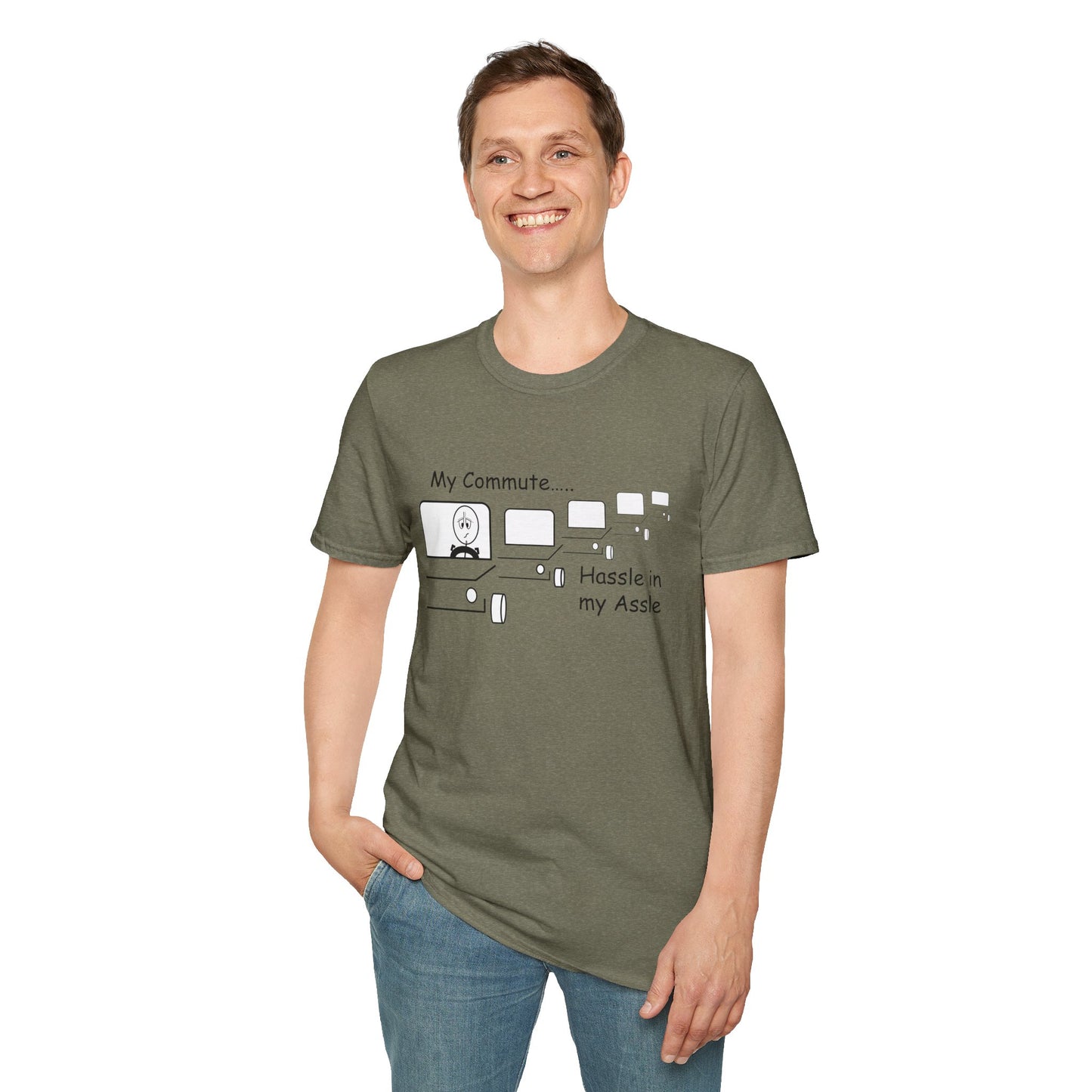 My Commute - T-Shirt for Everyday Wear