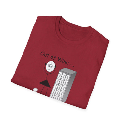 Out of Wine - T-Shirt for Everyday Wear