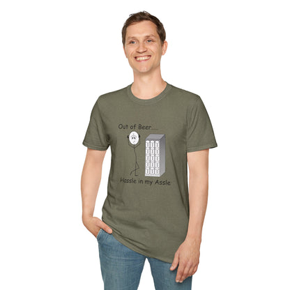 Out of Beer - T-Shirt for Everyday Wear