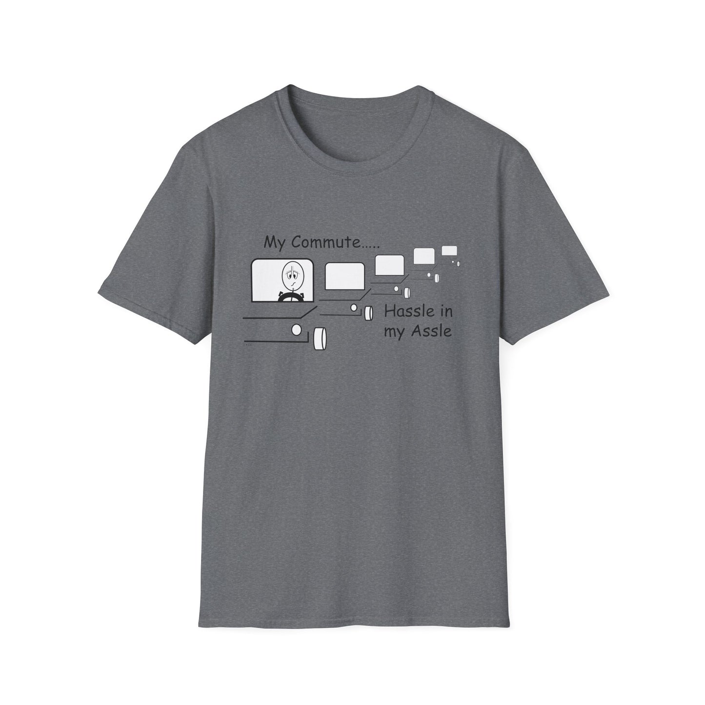 My Commute - T-Shirt for Everyday Wear