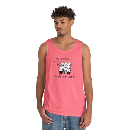 Commuting 2 - Hassle in my Assle - Unisex Tank Top