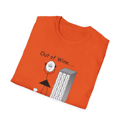 Out of Wine - T-Shirt for Everyday Wear